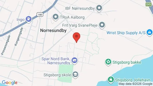 Apartments for rent i Nørresundby - kort over placeringen