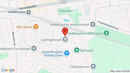 Apartments for rent i Hedehusene - kort over placeringen