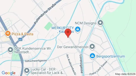 Apartments for rent i Bad Fischau-Brunn - kort over placeringen