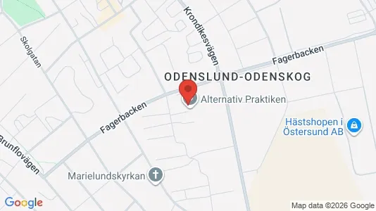 Apartments for rent i Östersund - kort over placeringen