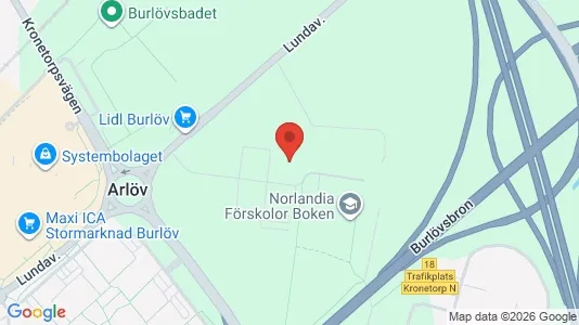 Apartments for rent i Burlöv - kort over placeringen