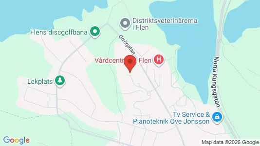 Apartments for rent i Flen - kort over placeringen