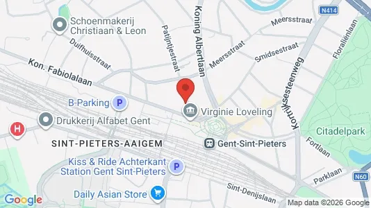 Apartments for rent i Stad Gent - kort over placeringen