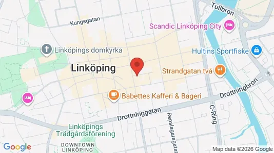 Apartments for rent i Linköping - kort over placeringen