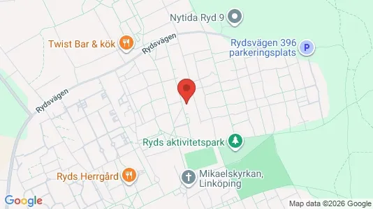 Apartments for rent i Linköping - kort over placeringen