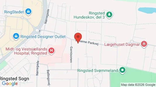 Apartments for rent i Ringsted - kort over placeringen