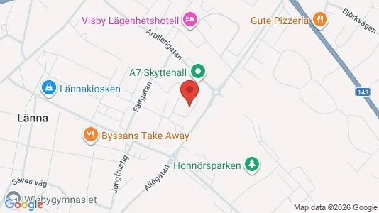 Apartments for rent i Gotland - kort over placeringen