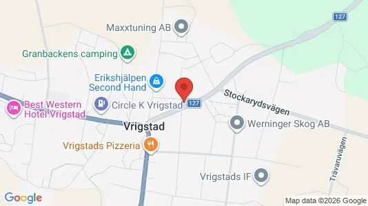 Apartments for rent i Sävsjö - kort over placeringen