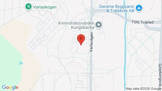Apartments for rent i Kungsbacka - kort over placeringen