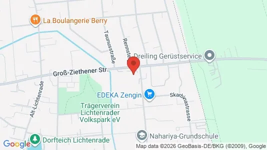 Apartments for rent i Berlin Tempelhof-Schöneberg - kort over placeringen