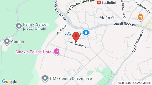 Apartments for rent i Roma Municipio XIII – Aurelia - kort over placeringen