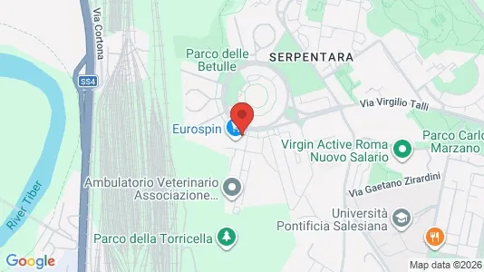 Apartments for rent i Roma Municipio III – Monte Sacro - kort over placeringen