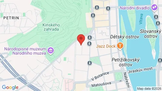 Apartments for rent i Prague 5 - kort over placeringen