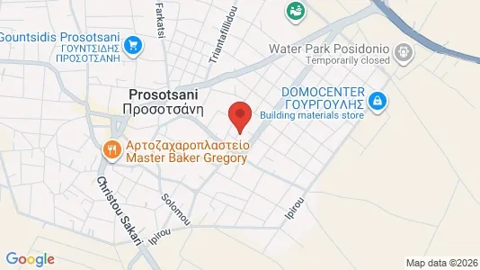 Apartments for rent i Prosotsani - kort over placeringen