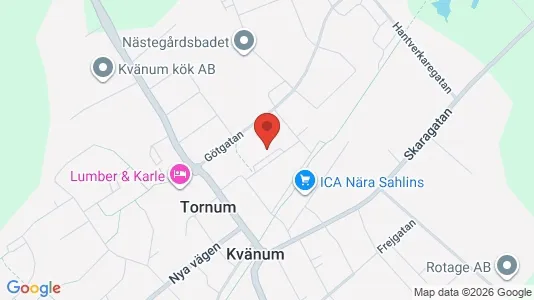 Apartments for rent i Vara - kort over placeringen