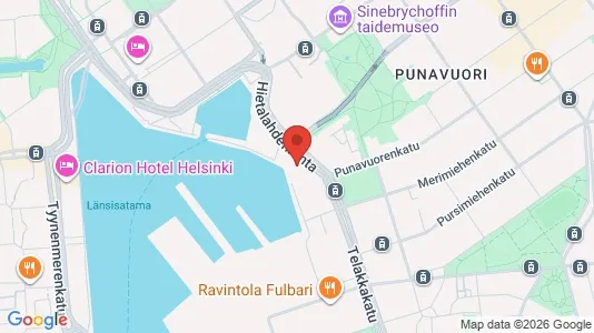Apartments for rent i Helsinki Eteläinen - kort over placeringen