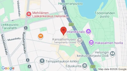Apartments for rent i Helsinki Eteläinen - kort over placeringen