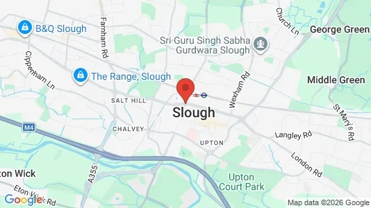 Apartments for rent i Slough - Berkshire - kort over placeringen