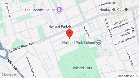 Apartments for rent i London W11 - kort over placeringen