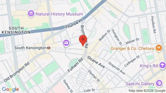 Apartments for rent i London SW3 - kort over placeringen
