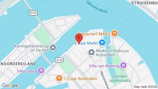 Apartments for rent i Rotterdam Feijenoord - kort over placeringen