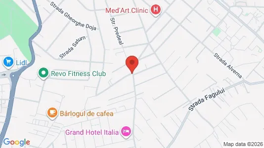 Apartments for rent i Cluj-Napoca - kort over placeringen
