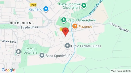 Apartments for rent i Cluj-Napoca - kort over placeringen