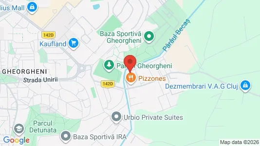 Apartments for rent i Cluj-Napoca - kort over placeringen