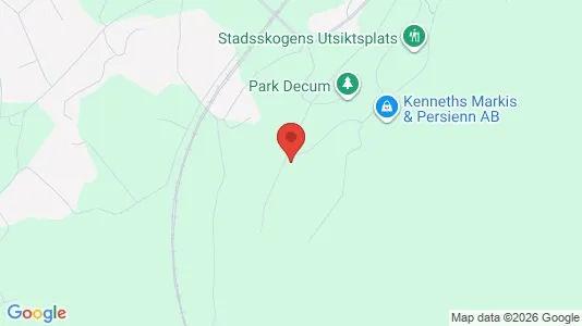Apartments for rent i Alingsås - kort over placeringen