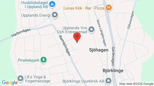 Apartments for rent i Uppsala - kort over placeringen