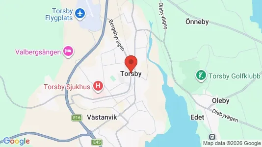 Houses for rent i Torsby - kort over placeringen