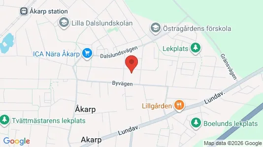 Apartments for rent i Burlöv - kort over placeringen