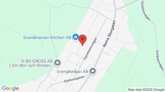Apartments for rent i Heby - kort over placeringen