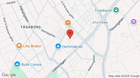 Apartments for rent i Helsingborg - kort over placeringen
