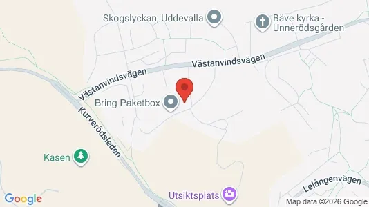 Apartments for rent i Uddevalla - kort over placeringen