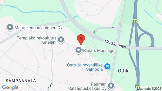 Apartments for rent i Rauma - kort over placeringen