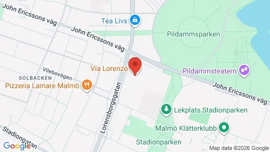 Apartments for rent i Malmö City - kort over placeringen