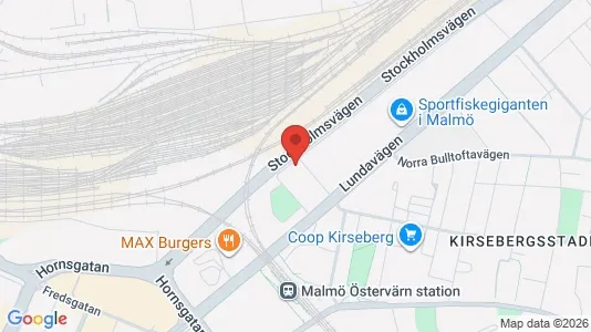 Apartments for rent i Malmö City - kort over placeringen