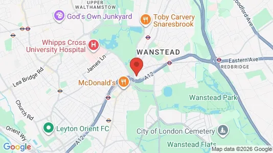 Apartments for rent i London E11 - kort over placeringen