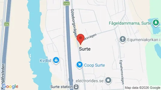 Apartments for rent i Ale - kort over placeringen