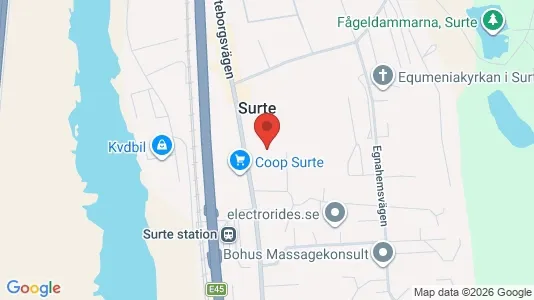 Apartments for rent i Ale - kort over placeringen