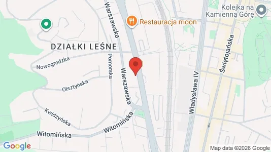 Rooms for rent i Gdynia - kort over placeringen