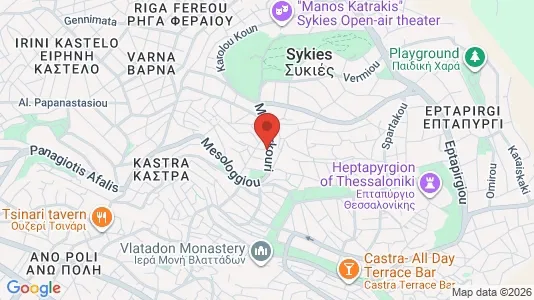 Apartments for rent i Neapoli-Sykies - kort over placeringen