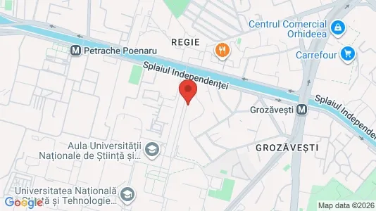 Apartments for rent i Bucharest - Sectorul 6 - kort over placeringen