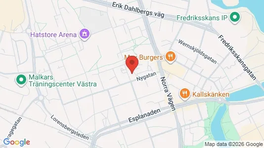 Apartments for rent i Kalmar - kort over placeringen