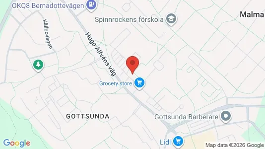 Rooms for rent i Uppsala - kort over placeringen