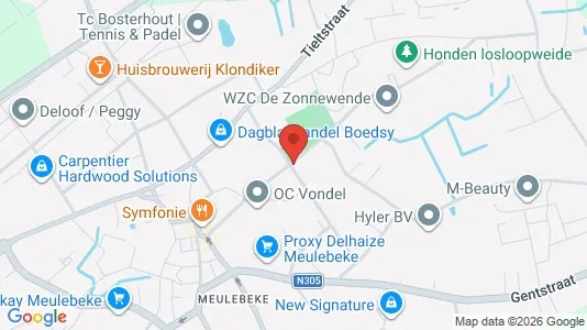 Apartments for rent i Meulebeke - kort over placeringen