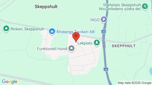 Apartments for rent i Gislaved - kort over placeringen
