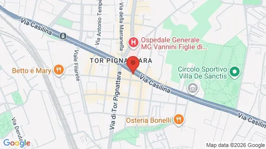 Apartments for rent i Roma Municipio V – Prenestino/Centocelle - kort over placeringen