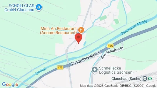 Apartments for rent i Zwickau - kort over placeringen